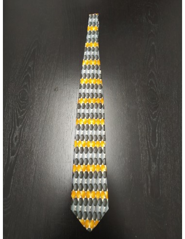 Cravatta con decorazione a rombi